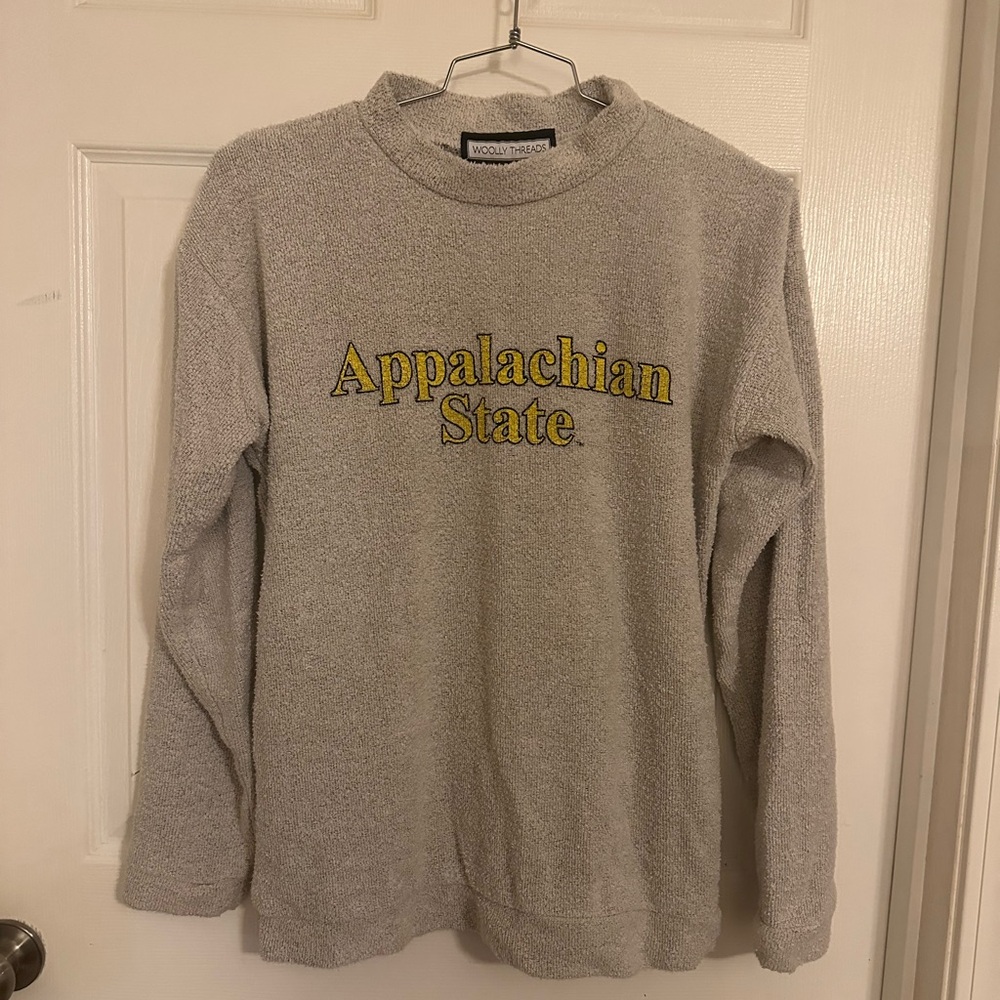 Appalachian State University Woolly Threads Pullover  Sweatshirt